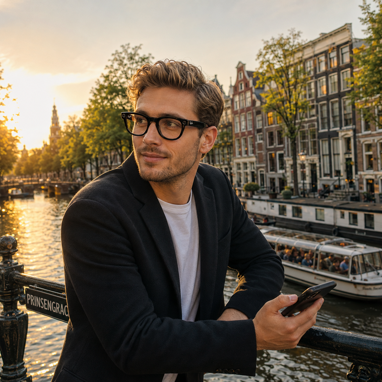 Ray-Ban Meta huren (helder glas)